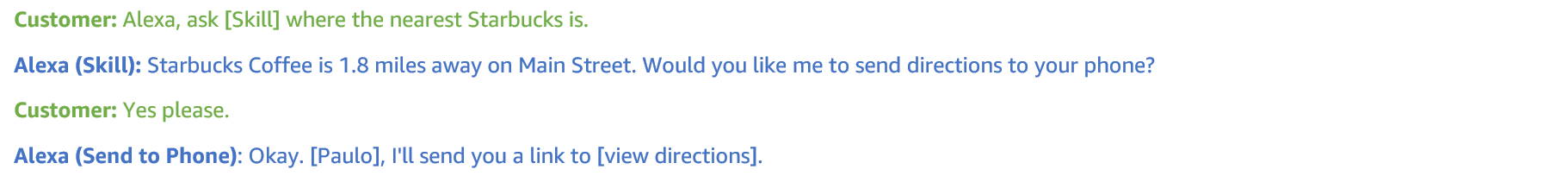 Question example